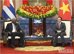 Việt Nam-Cuba tiếp tục hợp tác toàn diện, chia sẻ kinh nghiệm trong phát triển kinh tế-xã hội